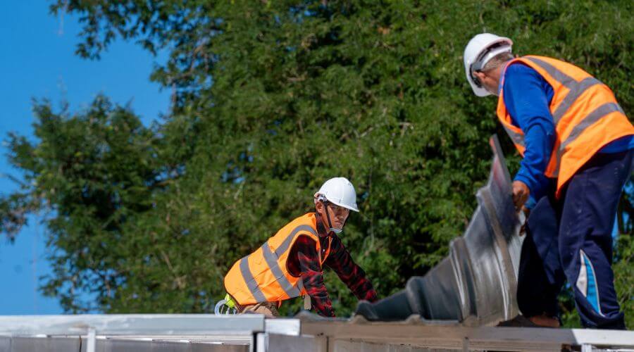 Professional New roof installation in Blachly, OR